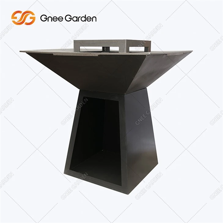Rustykalne grille zewnętrzne ze stali Corten