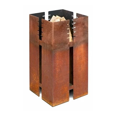 Grill ze stali Corten Niestandardowy pionowy
